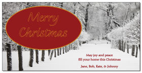 Snowy Christmas Pathway Cards  8